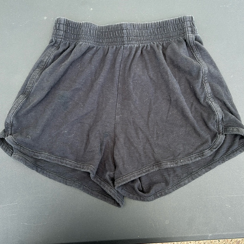 Highwaisted lounge shorts, soft cotton material